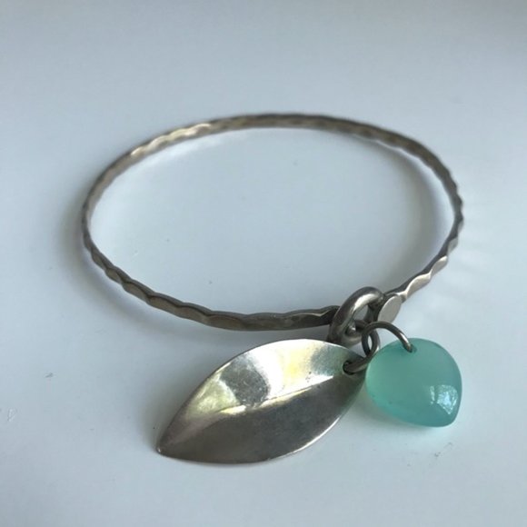 ISO Noonday Collection Silver Leaf Bangle Bracelet *STILL SEARCHING*